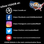 Follow USADB on Social Platforms